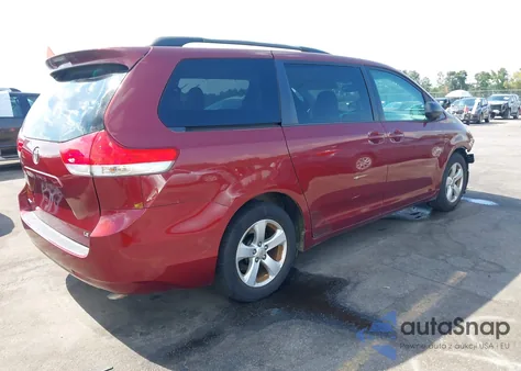 2013 Toyota Sienna Le V6 8 Passenger from USA, damaged, VIN 5TDKK3DC4DS393304